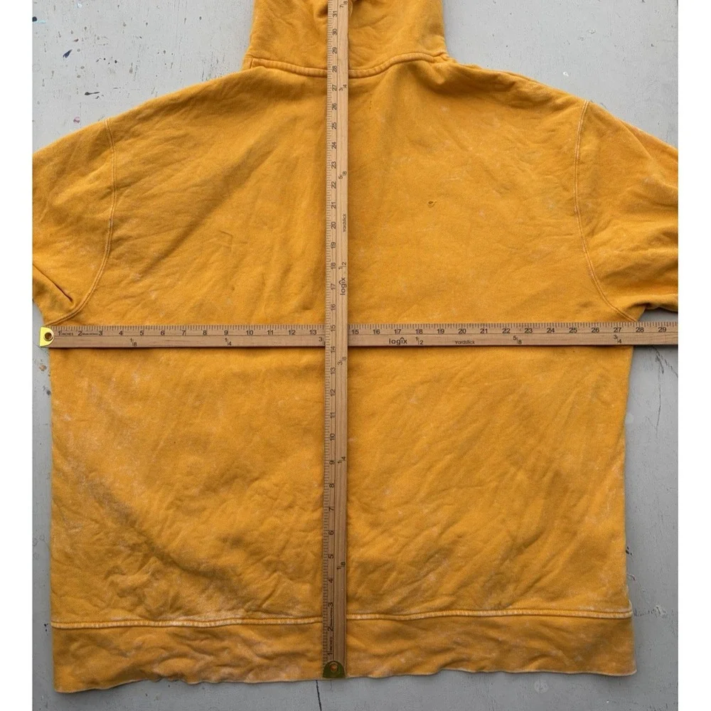Men's Air Jordan Hoodie Yellow Jumpman 2XL Icon Bulls NBA Dunk Chicago Flight